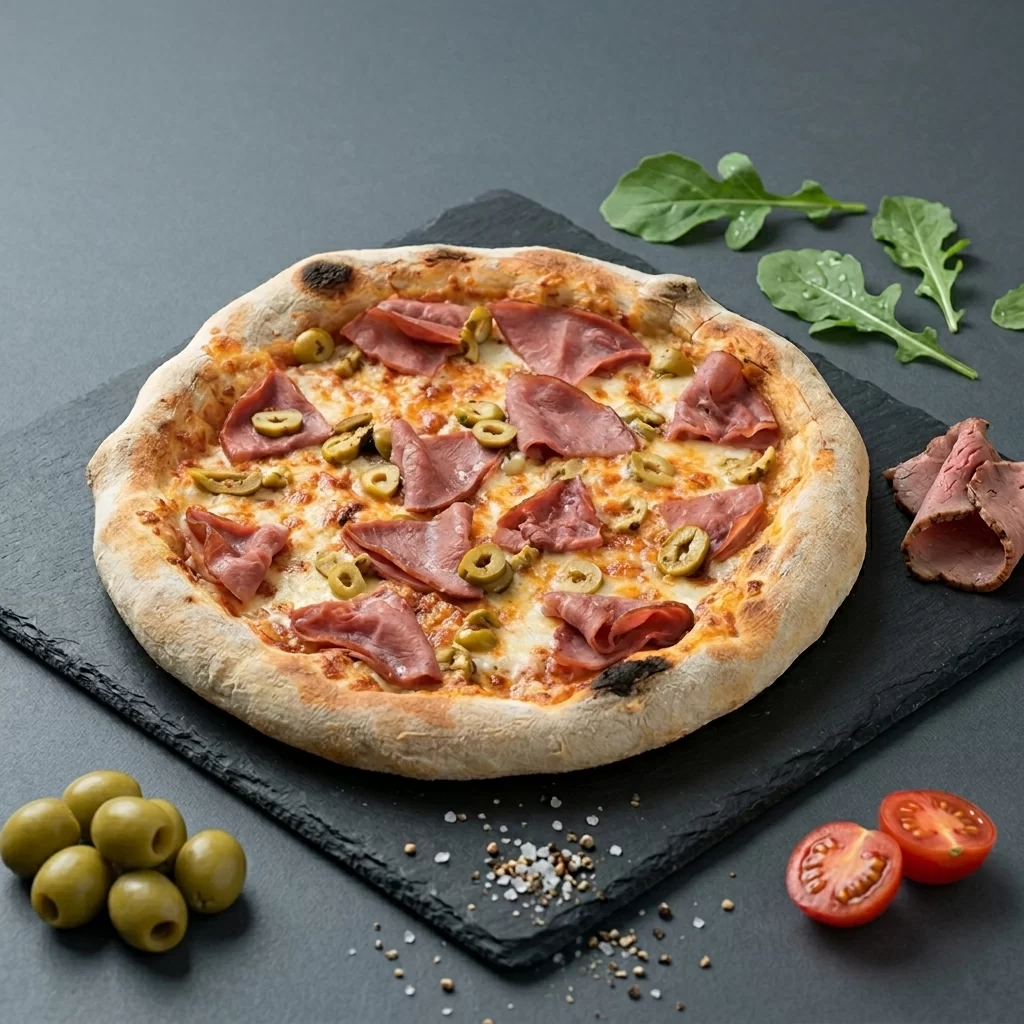 Artizan Dana Rozbif Yeşil Zeytin Pizza görseli 2